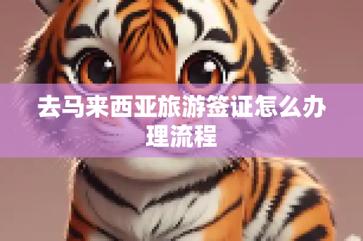 去马来西亚旅游签证怎么办理流程