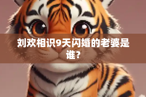 刘欢相识9天闪婚的老婆是谁？