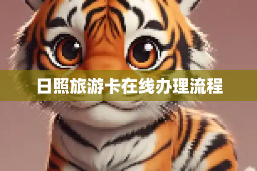 日照旅游卡在线办理流程